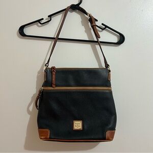 Dooney & Bourke Purse Women's Black Pebble Grain Crossbody